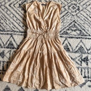 Tommy Hilfiger Beige Sleeveless Dress